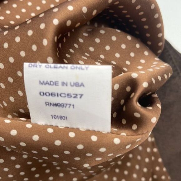 William B. INC 100% Suede / 100 % Silk Skirt Size 8 - Picture 9 of 9